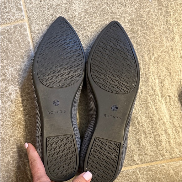 Rothy's Gray Slip-On Flats with Durable Sole - Picture 5 of 6
